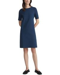 Lafayette 148 New York - Short Sleeve Knit Dress - Lyst