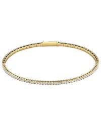 Lab Grown Diamonds - 14K 10.00 Ct. Tw. Lab-Grown Diamond Bracelet - Lyst