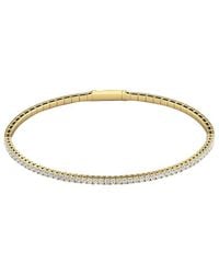 Lab Grown Diamonds - 14K 10.00 Ct. Tw. Lab-Grown Diamond Bracelet - Lyst