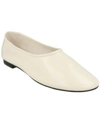 BY FAR - Prudence Leather Flat - Lyst