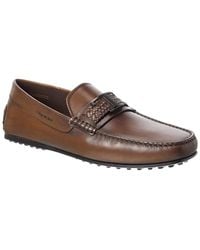 Tod's - City Gommino Leather Loafer - Lyst