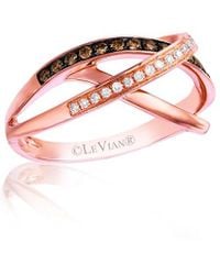 Le Vian - 14k Strawberry Gold® 0.23 Ct. Tw. Diamond Ring - Lyst