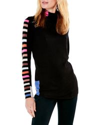 NIC+ZOE - Nic+zoe Stripes Aside Vital Turtleneck Sweater - Lyst