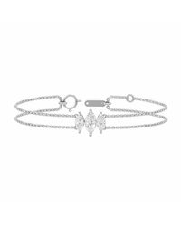 Lab Grown Diamonds - 14K 1.85 Ct. Tw. Lab-Grown Diamond Bracelet - Lyst