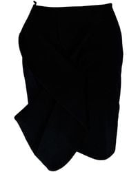 Givenchy - Draped Pencil Skirt, Size Eu (Authentic Pre-Loved) - Lyst