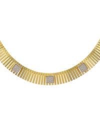 Meshmerise - 18K Over 0.12 Ct. Tw. Lab-Grown Diamond Necklace - Lyst
