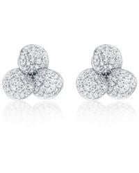 Suzy Levian CZ Jewelry - Suzy Levian Cz Stud Earrings - Lyst