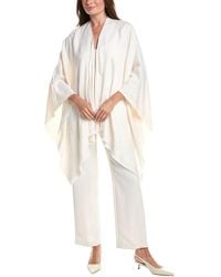 Fendi - Wool-Blend Poncho - Lyst
