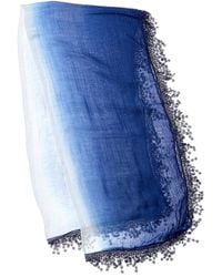 La Fiorentina - Printed Scarf - Lyst