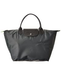 Longchamp - Le Pliage Original Medium Top Handle Canvas Bag - Lyst
