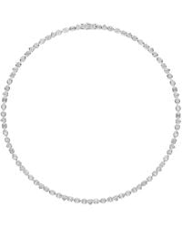 VOWE - 14K 7.00 Ct. Tw. Lab-Grown Diamond Necklace - Lyst