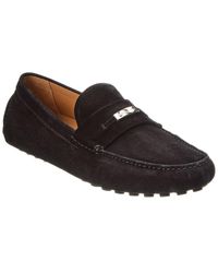 Ferragamo - Grenoble Crosta America Suede Loafer - Lyst