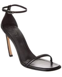 サンダル・ミュール LANVIN 'Talon swing' sandals Lanvin Swing Melodie 45 Leather Sandal in Black | Lyst