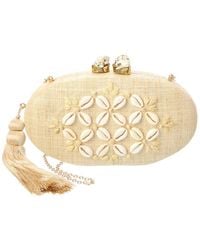 Rafe New York - Joanna Straw Clutch - Lyst