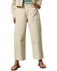 Lilla P - Twill Straight Leg Pant - Lyst