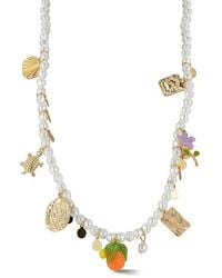 Sphera Milano - Plated Necklace - Lyst