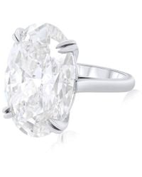Diana M. Jewels - Diana M. Fine Jewelry 18K 10.00 Ct. Tw. Lab-Grown Diamond Ring - Lyst