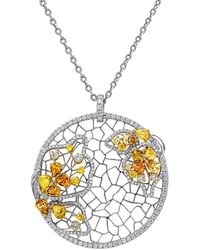 Diana M. Jewels - Fine Jewelry 18k 5.59 Ct. Tw. Diamond Necklace - Lyst