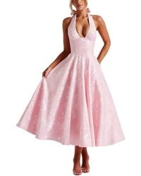 Linda Charm - Midi Dress - Lyst