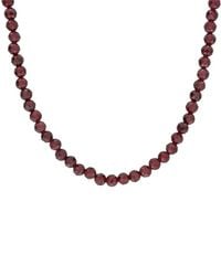 Rina Limor - 15.94 Ct. Tw. Garnet Bead Necklace - Lyst