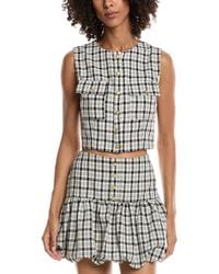 MEIVEN - Tweed Vest - Lyst