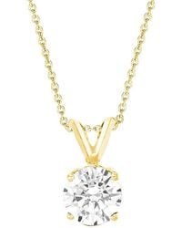Amairah - 14K 2.00 Ct. Tw. Lab-Grown Diamond Pendant Necklace - Lyst