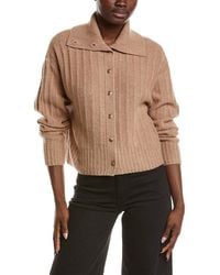 NAADAM - Premium Cashmere Reversible Collared Cardigan - Lyst