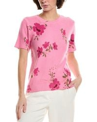 Cece - Printed Sweater - Lyst