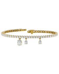 Lab Grown Diamonds - 18K Over 6.64 Ct. Tw. Lab-Grown Diamond Bracelet - Lyst
