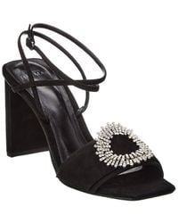 Alexandre Birman - Madelina Pillar 85 Suede Sandal - Lyst