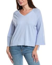 Forte - Easy Silk & Cashmere-Blend Sweater - Lyst