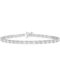 Diana M. Jewels - Diana M. Fine Jewelry 14K 6.69 Ct. Tw. Lab-Grown Diamond Tennis Bracelet - Lyst