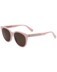 Stella McCartney - Round Plastic Sunglasses - Lyst