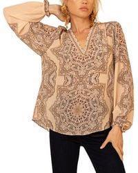 Hale Bob - Layne Silk Top - Lyst