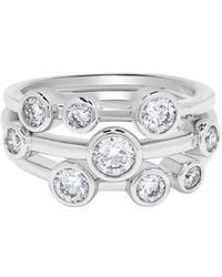 H.J. Namdar - 14K 0.99 Ct. Tw. Diamond Layer Ring - Lyst