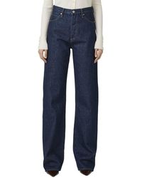 PAIGE - Sawyer Wide Leg Jean - Lyst
