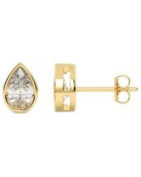 Lab Grown Diamonds - 14K 1.00 Ct. Tw. Lab-Grown Diamond Earrings - Lyst