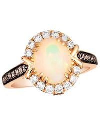 Le Vian - Le Vian Euphoria Chocolate 14K 1.33 Ct. Tw. Diamond & Opal Ring - Lyst