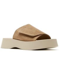 La Canadienne - Viv Suede Sandal - Lyst