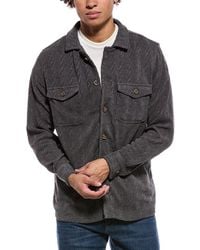 Vintage 1946 - Cable Knit Sweater Shirt Jacket - Lyst