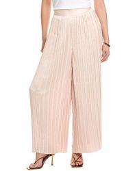 Tahari - Pull-On Pleated Wide Leg Pant - Lyst