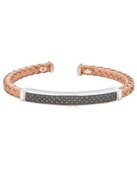 Diana M. Jewels - Fine Jewelry 18K Rose 1.12 Ct. Tw. Diamond Cuff Bracelet - Lyst