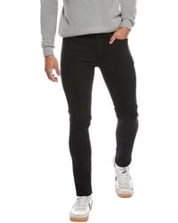 BOSS - Solid Denim Trouser - Lyst