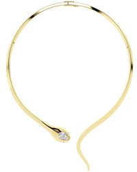 Lab Grown Diamonds - 14K 3.90 Ct. Tw. Lab-Grown Diamond Fashion Necklace - Lyst