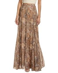L'Agence - Patrica Full Maxi Skirt - Lyst