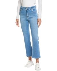 St. John - Cropped Stretch Jean - Lyst
