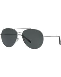 Oliver Peoples Unisex Airdale 61mm Polarized Sunglasses - Multicolour