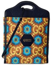Gucci - Centennial 100 Medium Leather Tote - Lyst