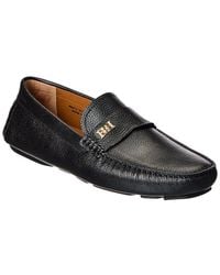 Bally - Welmy Leather Driver - Lyst