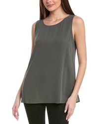 Eileen Fisher - Silk Tunic Tank - Lyst